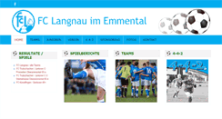 Desktop Screenshot of fclangnau.ch